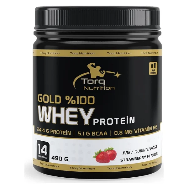 Torq Nutrition Gold 490 Gr Whey Protein Tozu - Görsel 3