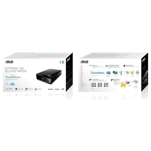 Asus Turbodrive Bw-16d1x-U Blu-Ray Yazıcı - Görsel 3