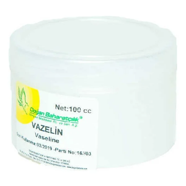 Doğan Baharatçılık Saf Vazelin Beyaz 100ML Kokusuz Doğal Katkısız - Görsel 3