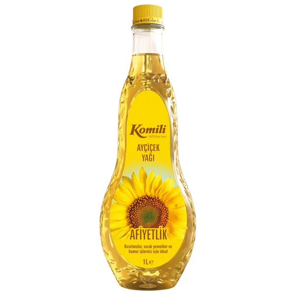 Komili Ayçiçek Yağı 1 Lt - Görsel 3