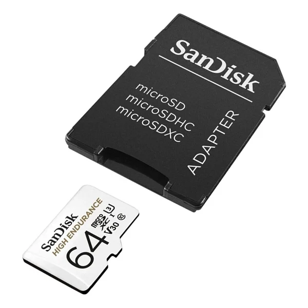 Sandisk High Endurance Sdsqqnr-064g-Gn6ıa Class 10 Uhs-I U3 V30 64 GB Micro Sd Kart - Görsel 2