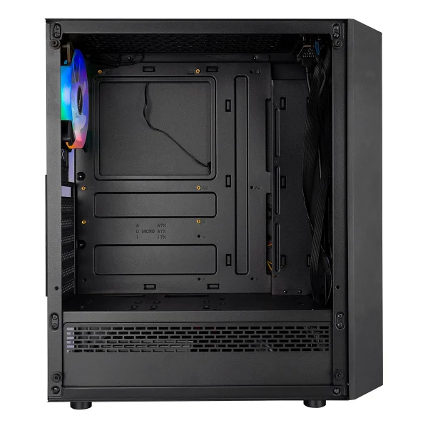 Everest Flat Mesh Rainbow Fanlı Atx Oyuncu Kasası - Görsel 4