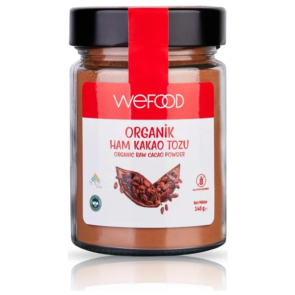 Wefood Organik Ham Kakao Tozu 140 Gr - Görsel 9