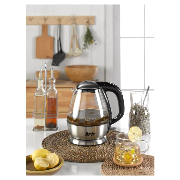 Briz Br711 1.5 Lt 2200 W Cam Kettle - Görsel 8