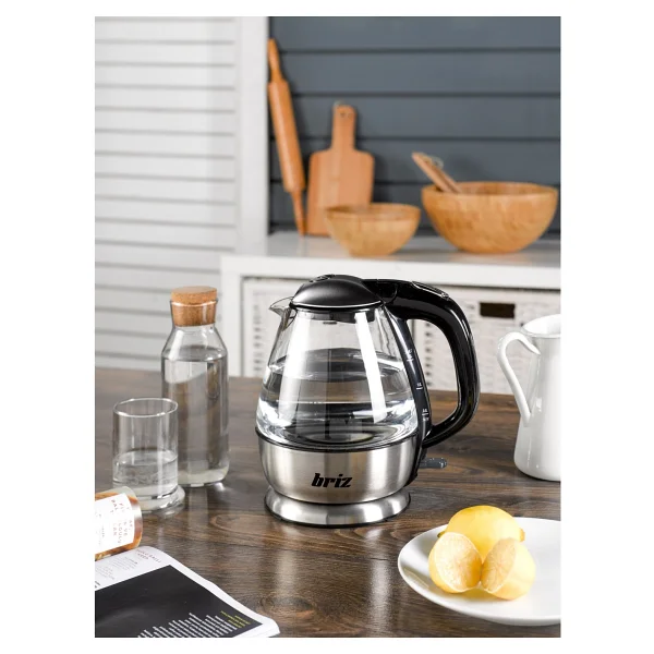 Briz Br711 1.5 Lt 2200 W Cam Kettle - Görsel 2