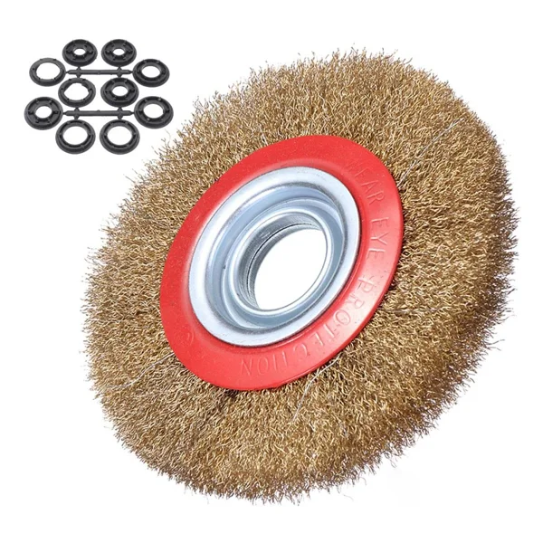 Gfb Saçaklı Daire Fırça 175 mm - Görsel 4