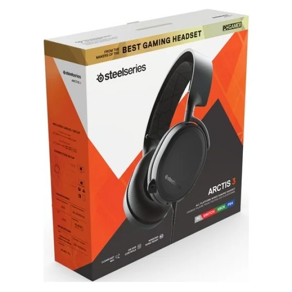 Steelseries Arctis 3 2019 Edition 7.1 Kablolu Kulak Üstü Oyuncu Kulaklığı - Görsel 2