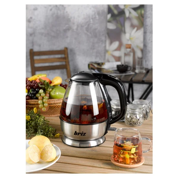 Briz Br711 1.5 Lt 2200 W Cam Kettle - Görsel 9