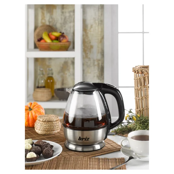 Briz Br711 1.5 Lt 2200 W Cam Kettle - Görsel 5