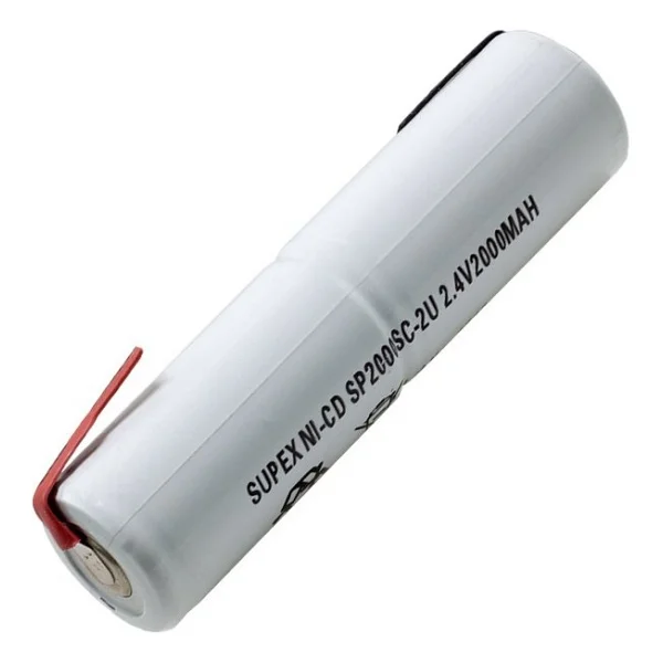 Supex Sp2000sc-2u 2.4v 2000 mAh 2'li Üst Üste Süpürge Pili - Görsel 2