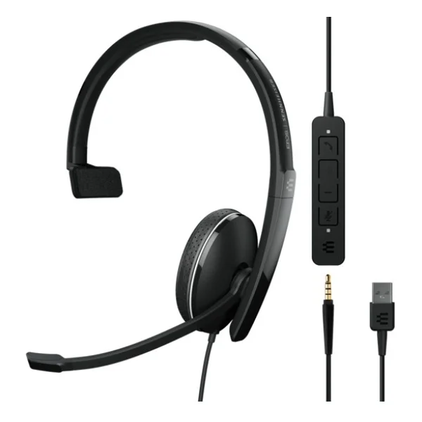 Sennheiser Adapt 135 USB Iı Kulak Üstü Kablolu Çağrı Merkezi Kulaklığı - Görsel 2