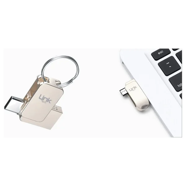 Linktech T664 Premium Otg Type-C 64 GB Flash Bellek - Görsel 3