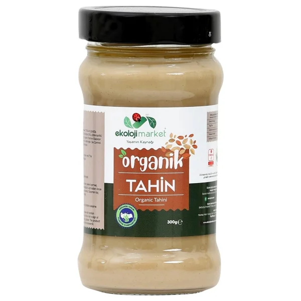 Ekoloji Market Organik Tahin 300 gr - Görsel 6