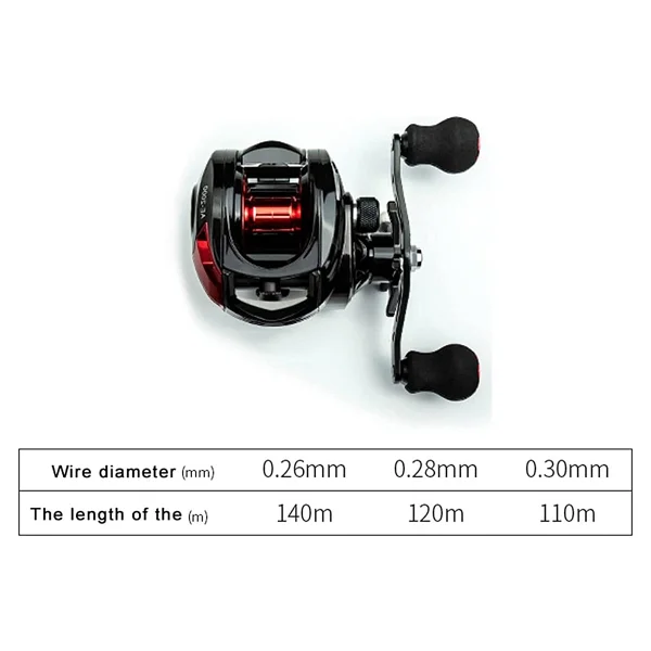 Ae2000 Baitcasting Sol El Çıkrık Olta Makinesi - Görsel 4