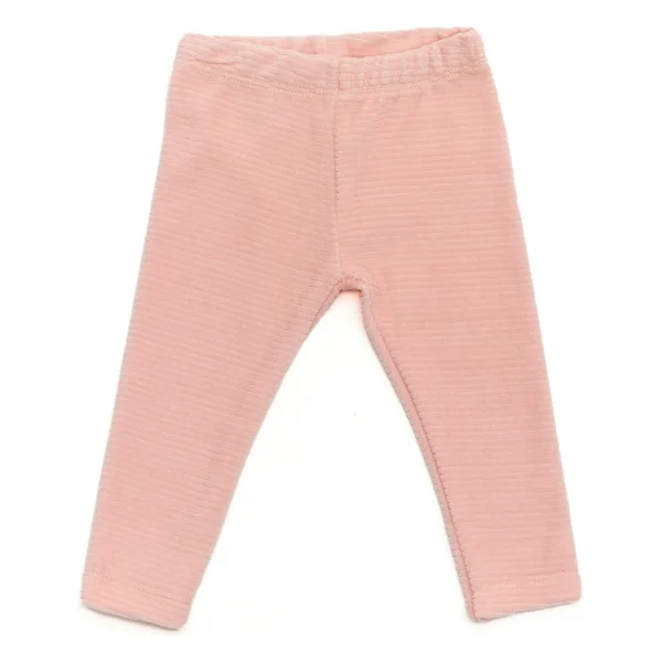 Andywawa Bebek Pantolon Pant Velvet Street Style Pink - Pembe - 3 - 6 Ay - Görsel 4