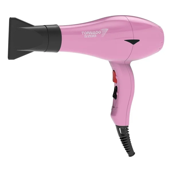 Hector Tornado 5200 Turbo 2400 W Fön Makinesi Pembe - Görsel 4