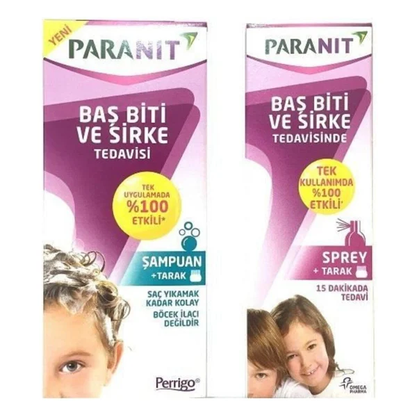 Paranit Bit Şampuan 100 Ml + Baş Biti Kovucu Sprey 100 Ml Seti - Görsel 4