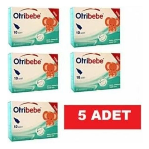 Otribebe Nazal Aspiratör Yedek Uç 10'lu X 5 Kutu - Hijyenik, Tek Kullanımlık Ve Bebekler İçin Yumuşak Tasarım - Görsel 2
