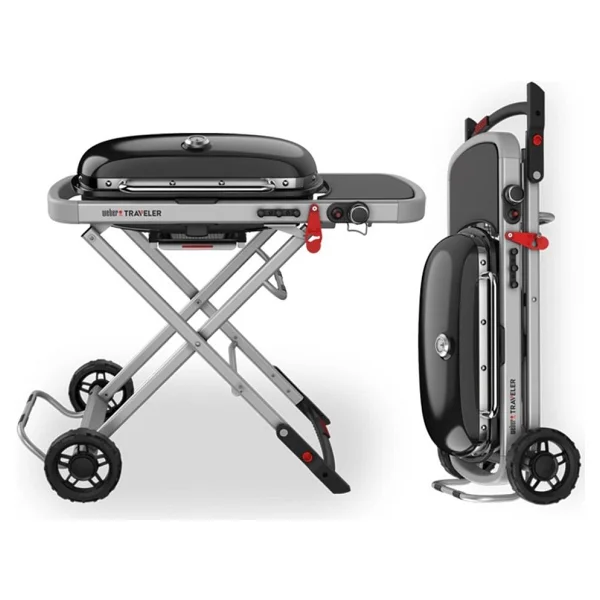 Weber Traveler Portatif Gazlı Mangal - Görsel 3