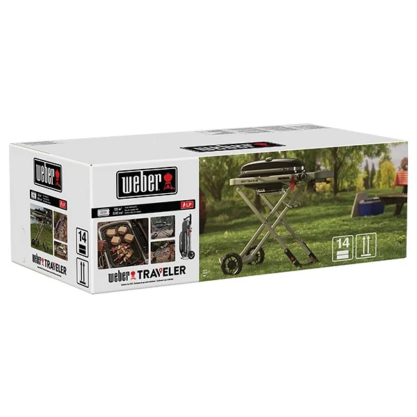 Weber Traveler Portatif Gazlı Mangal - Görsel 5