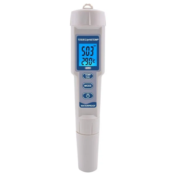 Aek-Tech Ph-3508 4'ü 1 Arada Ph Metre Tds Ec Ve Sıcaklık Ölçer - Görsel 6