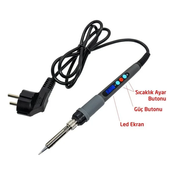 Rox Wood 0143 Pro Ahşap Yakma Ve Hobi Seti 60 Watt - 46 Parça - Yok - Görsel 2