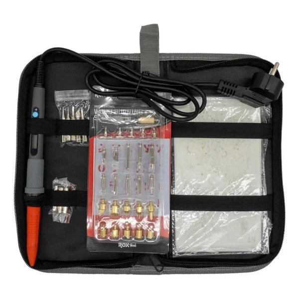 Rox Wood 0143 Pro Ahşap Yakma Ve Hobi Seti 60 Watt - 46 Parça - Yok - Görsel 3