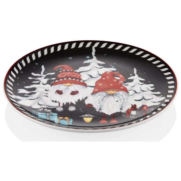 The Mia Gnomes Servis Tabağı 6'lı 26 Cm - Görsel 3