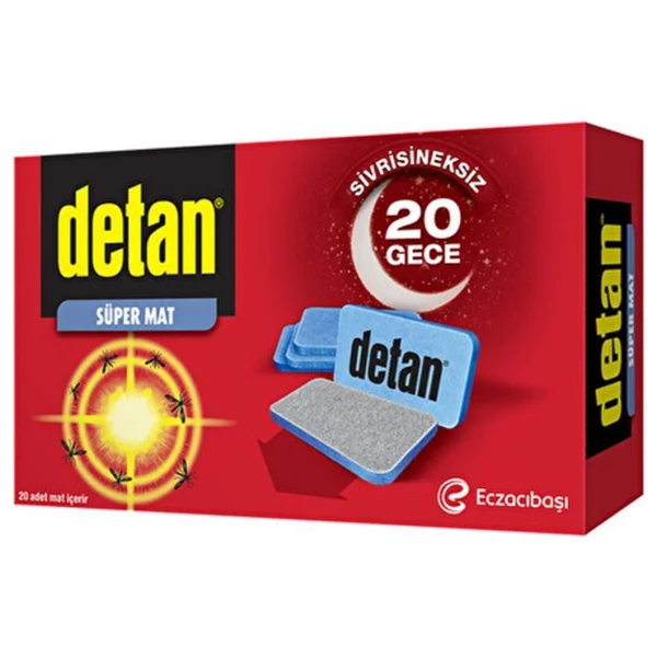 Detan Süper Mat Tablet 20'li - Görsel 3