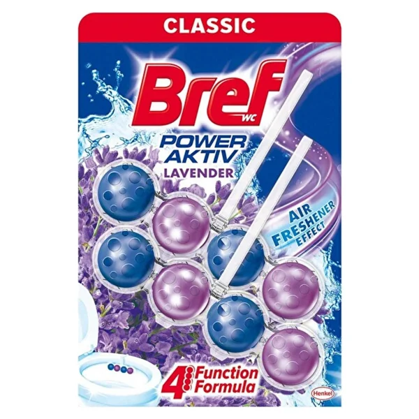 Bref Wc Power Aktiv Duopack Klozet Bloğu Lavanta - Görsel 2