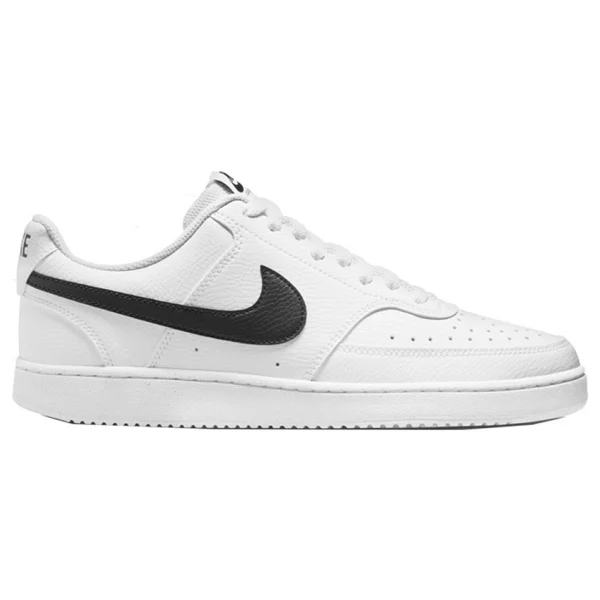 Nike Court Vision Low Next Nature Dh2987-101 Beyaz-Siyah Erkek Spor Ayakkabı - Görsel 7