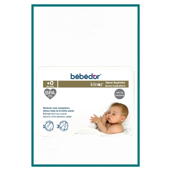 Bebedor 562 Klinoz Nasal Burun Aspiratörü - Görsel 3