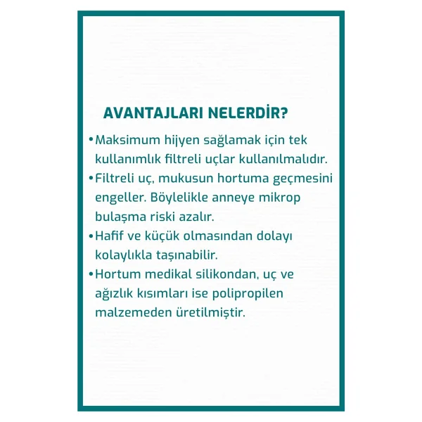 Bebedor 562 Klinoz Nasal Burun Aspiratörü - Görsel 6