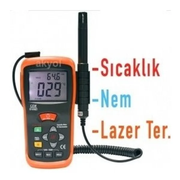 Cem Dt-616ct Lazer Termometre - Görsel 2