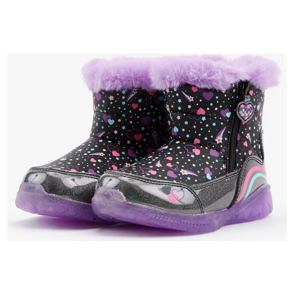Skechers Illumi-Brights 302656n Bklv Siyah Işıklı Kız Bebek Bot - Görsel 3