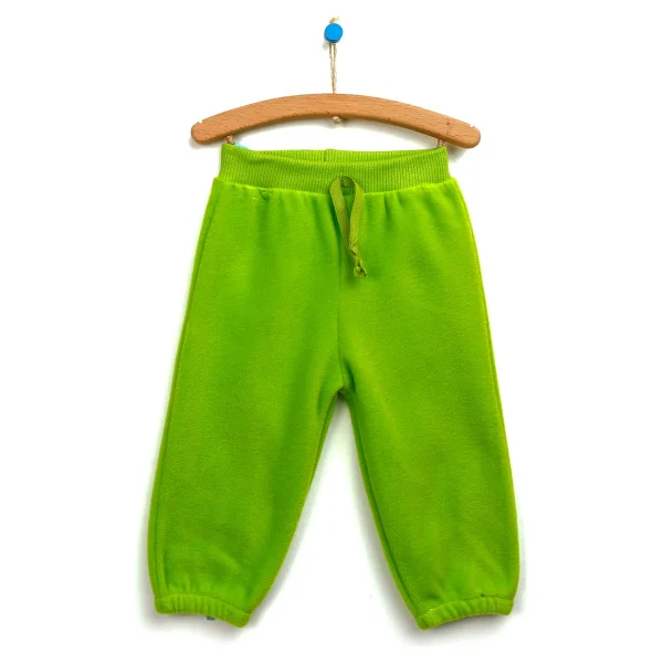 Hellobaby Basic Polar Pantolon - Koyu Sarı - 6 Ay - Görsel 4