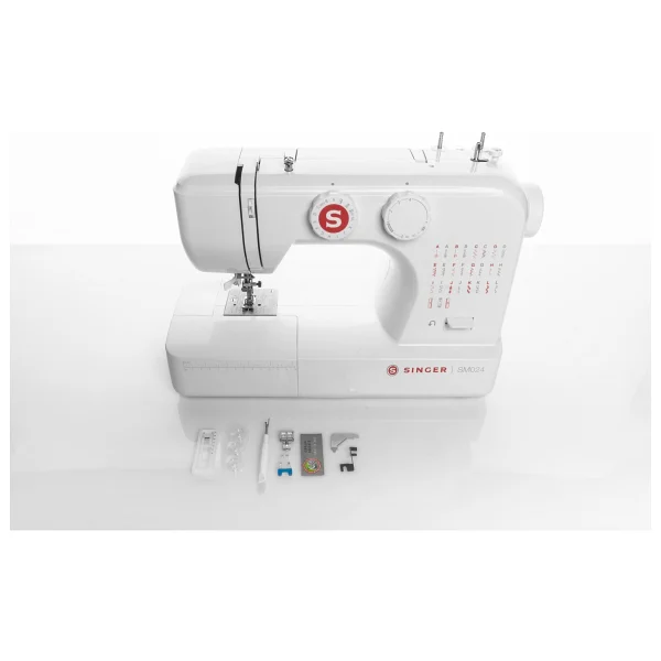 Singer Sm024 Otomatik Dikiş Makinesi Kırmızı - Görsel 2