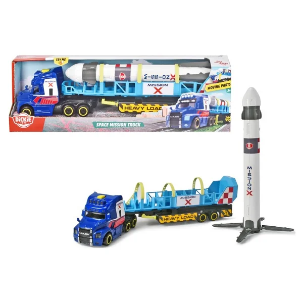 Dickie Space Mission Truck 203747010 - Görsel 5