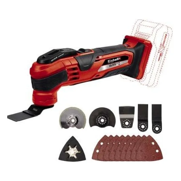 Einhell Varrito Tek Akülü 4 Ah Zımpara Makinesi - Görsel 4