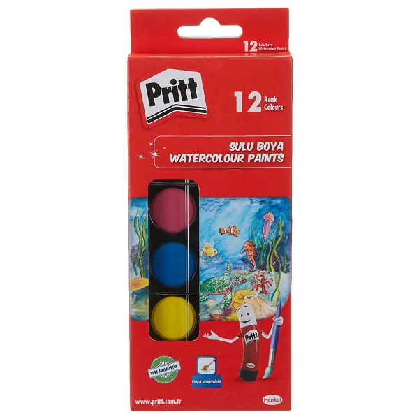 Pritt Küçük 12'li Sulu Boya - Görsel 2