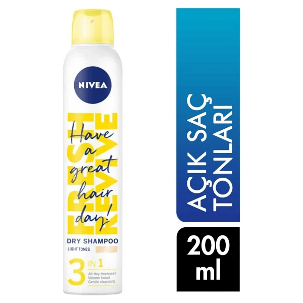 Nivea Açık Saç Tonları İçin Kuru Şampuan 200 Ml - Görsel 2