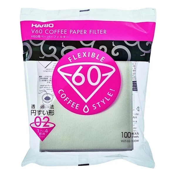 Hario V60 02 Filtre Kahve Kağıdı 100'lü - Görsel 3