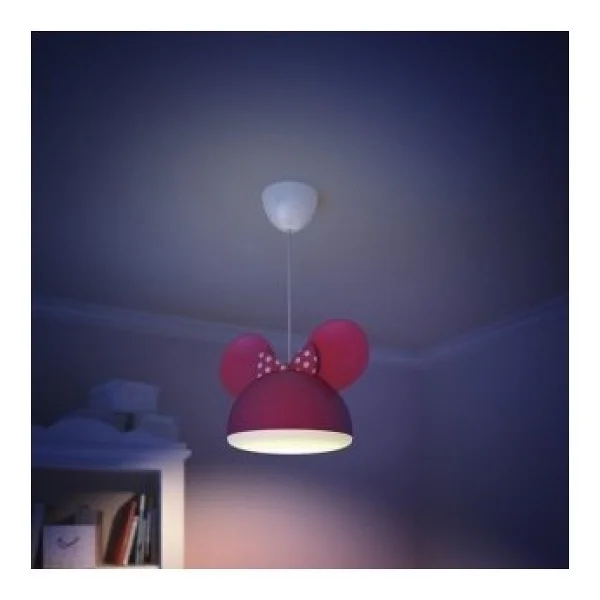 Philips Disney Minnie Mouse Kırmızı Renk Avize 717583116 - Görsel 2