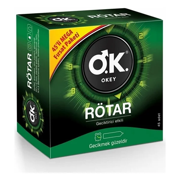 Okey Rötar 45'li Prezervatif - Görsel 6