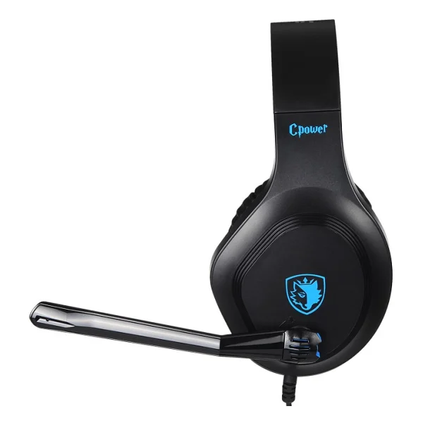 Sades Cpower Sa-716 Oyun Kulaklığı, Siyah/Mavi - Görsel 4