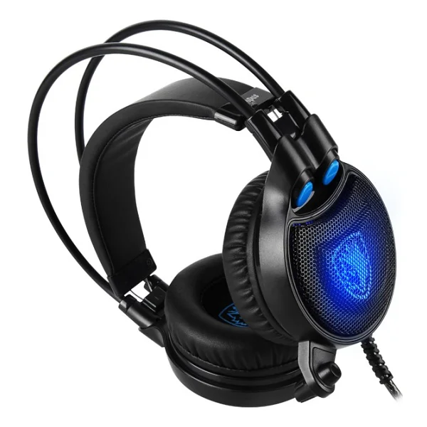 Sades Sa-912 Octopus Plus USB Mikrofonlu Kablolu RGB Titreşimli Stereo Oyun Kulaklığı - Siyah - Görsel 5