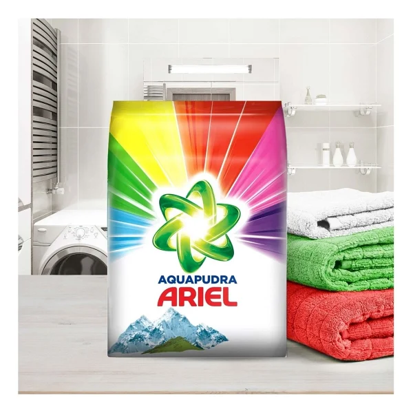 Ariel Aquapudra Dağ Esintisi Renkliler İçin 7 Kg Toz Deterjan - Görsel 5