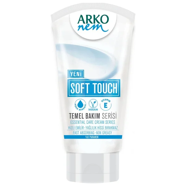 Arko Temel Bakım Soft Touch Tüp El Kremi 60 ml