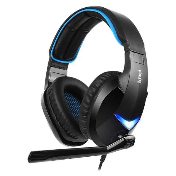 Sades Sa-914 Wand Mikrofonlu Kablolu Sanal 7.1 PC Oyun Kulaklığı - Siyah/Mavi - Siyah - Mavi - Görsel 6