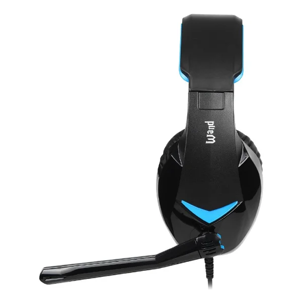 Sades Sa-914 Wand Mikrofonlu Kablolu Sanal 7.1 PC Oyun Kulaklığı - Siyah/Mavi - Siyah - Mavi - Görsel 4